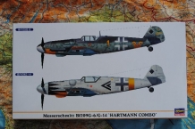 images/productimages/small/Bf109G-6 Bf109G-14 Hartmann Combo Hasegawa 1;72 voor.jpg